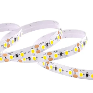 China Manufacturer High Brightness SMD2835 LED Stripe Light Flexible 12V 24V 120 LEDs 8mm Flex LED Strip Light LED Streifen