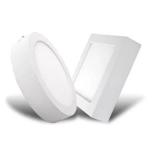 China Round square Led Ceiling Lamp Factory for Balcony Washroom 12w 18w 20w 30w Motion Sensor Surface Mounted Led Ceiling Light