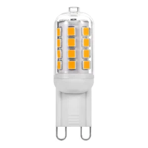 China Supply AC 230V LED Bulb G9 Base Warm White Light 3W Dimmable CRI 80 Replacement Tubes 2700K 6000K Residential Lamp RoHS