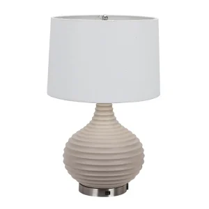 Chinese Ceramic LED Table Lamp AC Powered Eco-Friendly Modern Decorative Bedside Desk Light 3500K Warm White 3-Year Warranty