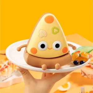 Christmas Gift New Pizza Kid Night Light Soft LED Eye Protection Lamp for Baby’s Sleep Fun Home Decoration and Table Lamp