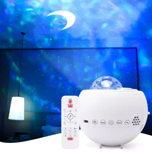 Christmas Ten Planets RGBW LED Starry Sky Projector ABS Bedroom Night Light