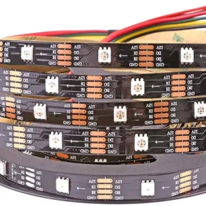 Cinta Rgb Led WS 2815 RGB 5050 12V LED Strip 300LED IP65 IP67 Waterproof LED Light Strip