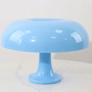 Classic Mushroom Table Lamp 5W Bauhaus Style Orange White Blue USB Powered Dimmable Desk Lamp
