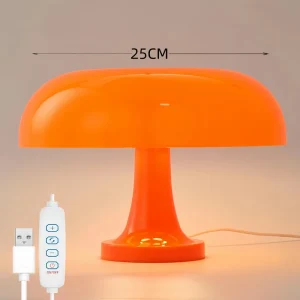 Classic Mushroom Table Lamp Modern Bauhaus Design Table Lamp Hotel Bedroom Atmosphere Lamp
