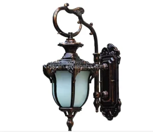 Classic Outdoor Wall Lamp Waterproof IP65 Glass Lantern E27 E26 E12 E14 Light Garden Balcony Courtyard Exterior Fixture