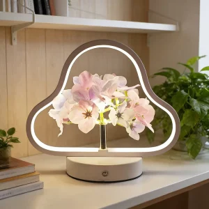 Cloud and Flower Shape LED Table Night Light