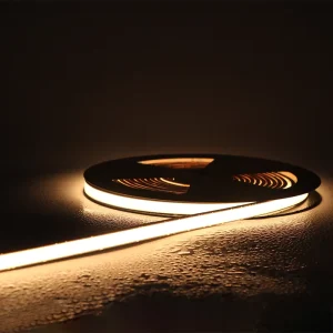 Cob 12V 24V LED Flexible Strip Light Single Color 480leds m Warm White Christmas Led Festival Garden Neon Lighting