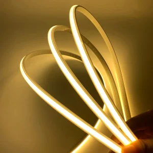 Cob Led Strip 220V 240led 288led m 8mm IP20 IP65 10 100m roll Ra80 Highlights Outdoor Waterproof Cob Led Strip Light