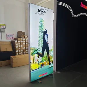 Collapsible Lightbox Model TL-ALF85Z, PVC and Aluminum Trade Show Display Unit