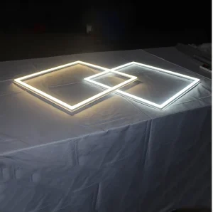 Color-Changing Dimmable 48W Square Office LED Panel Light