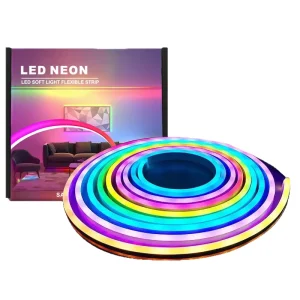 Colorful Flexible LED Strip Smart App controlled Neon Lights IC powered Flowing light Marquee Effects Plus Lighting