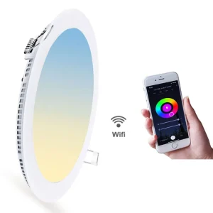 Commercial 3CCT LED Panel Light with App Control