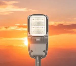 Commercial AC 30W 300W Public Lighting Aluminum Alloy Anti corrosion Lens Outdoor IP67 Waterproof Smart LED Street Light Motion