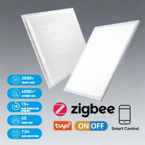 Commercial LED Panel Light 2×2 4×1 30W Warm White or Cool White DALI DT8 PWM Dimmable for Hospital and Office