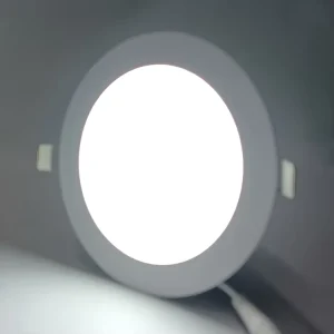 Commercial Lighting Aluminum Round Square Led Panel Lights AC220V 3W 6W Antiglare SMD Led Panel Lamps for Project