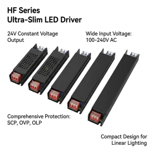 Constant Voltage AC-DC LED Driver 60-400W AC 100-240V to 12V 24V LED Transformer for LED Lighting