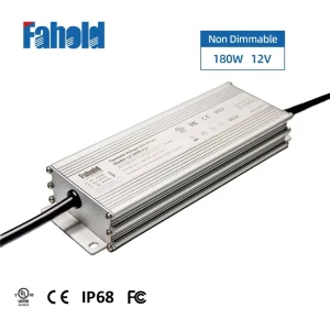 Constant Voltage LED Driver 100W 120W 180W 200W Input 100 277VAC With UL CE Certification and 5 Years Warranty