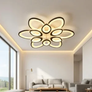 Contemporary Smart LED Ceiling Lamp Minimalist Stylish Master Bedroom Living Room Study Area Home Lighting