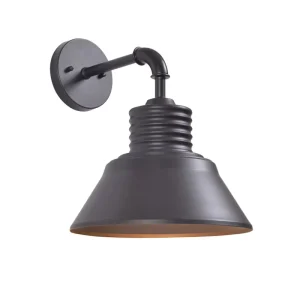 Contemporary Square LED Outdoor Waterproof Wall Lamps Iron Wall Mounted Decorative Light for Apartment