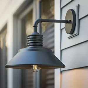 Contemporary Waterproof Outdoor Wall Lamp for Balcony Terrace Porch Courtyard Garden Bedroom or Bedside for Wet Locations