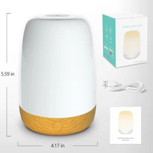 Cordless Nightlight for the Night Feeds Dimmable 11 Hours Brightness Colour Change Night Light Timing Function Infant Care Light