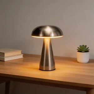 Cordless Rechargeable LED Desk Table Touch Control USB Type C Charging Adjustable Color Temperature Table Lamp