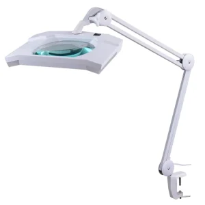 Cosmetic Nail Eyelash Lash Beauty Salon Glass Electronics Inspection Desk Lamp Eyelash Extension Lighting Magnifying Lamp