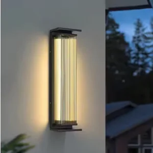 Courtyard Garage Front Porch Balcony Villa Striped Outdoor Waterproof IP65 Lighting Fixture Pathway Lights Outdoor
