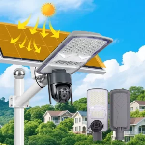 Coveda New Product Camer IP65 500W 800W Split Street Light Main Road Villa Outdoor Light Led Solar Street Light