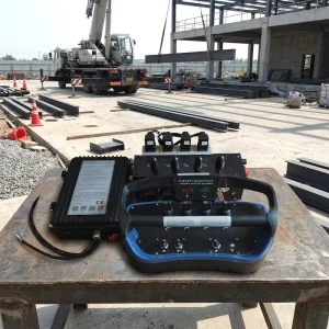 Crane Remote Control 12V 24V 4 Levers Wireless Remote Control Radio Remote Controller Solenoid Valve Remote Controls Wireless