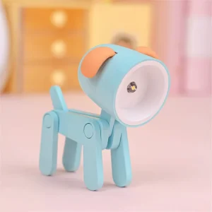 Creative Deer LED Night Light Desktop Ornament Student Night Lamp Cute Pet Night Light Glowing