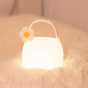 Creative Handbag LED Night Light Portable Touch Control Mini Size Plastic Modern Design Birthday Home Atmosphere