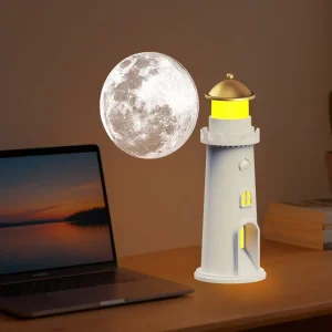 Creative LED Dimmable Motion Sensor Night Lights Ambient Light Birthday Gift Bedroom Sleep Healing Night Lights