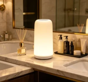 Creative Modern White RGB USB LED Smart Remote Control Night Lamp Sensor Powered Home Decor and Living Room