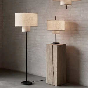 Creative Nordic Simple Fabric Floor Lamp for Sofa Corner Bedroom Living Room