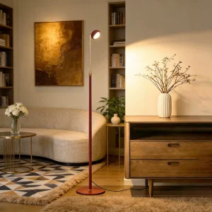 Creative Standing Floor Lamp Modern Minimalist Ambient Lighting for Living Room Sofa Side Bedroom Bedside