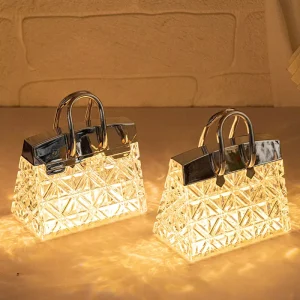 Cross border Explosions Handbag Night Light Creative Atmosphere Light 11.3x13cm Bedroom Studio Hotel Ornaments
