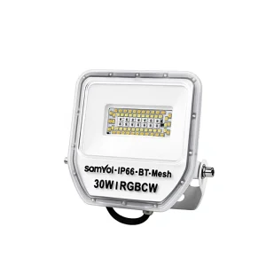 Cross border Graffiti Smart IP66 Waterproof Flood Light WiFi for Mobile App Remote Control Garden LED Colorful Dimming