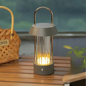 Cross border Led Portable Touch Charging Stepless Dimming Color Metal Desk Lamp Modern Minimalist Style Bar Dining Room Lamp