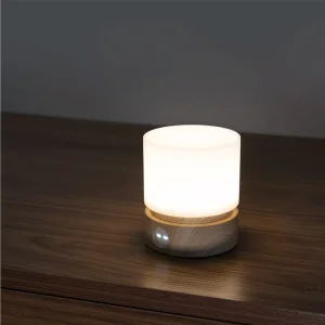 Cross-border New Modern Minimalist Design ABS Cylindrical Lamp Rechargeable Night Light Bedside Desk LED Table Lamp Lighting
