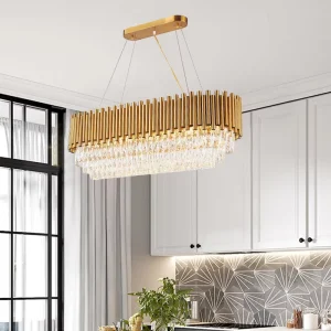 Crystal Ceiling Chandelier for Dining Room