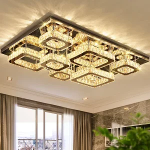 Crystal Ceiling Lamp for Villa or Hotel Living Room