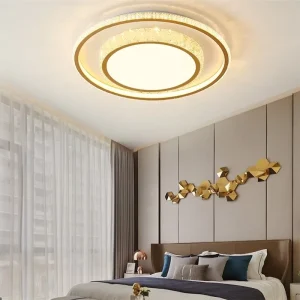Crystal LED Ceiling Light Set with IP65 Rating for Living Room, Bedroom, and Dining Room
