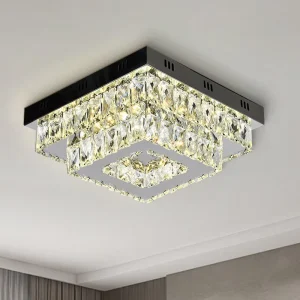 Crystal LED Ceiling Light for Hallway or Corridor