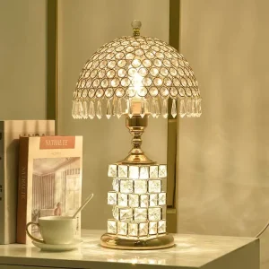 Crystal Table Lamp Wedding Banquet Hall Decoration Table Lamp Crystal Desk Light