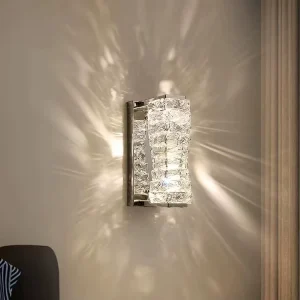 Crystal Wall Lamp for Bedroom and Living Room
