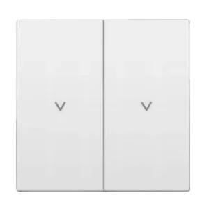 Curtain Control Switch Ultra-Slim Frameless Panel Wall Switch Fireproof PC Matte Finish European Standard