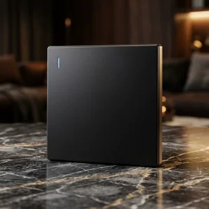 Custom Electrical Wall Switch and Socket Panel for Home Light Control Outlet