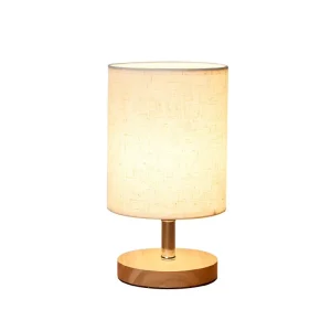 Custom Hotel Decorative New Design Modern Fashion Simple Wood Table Lamp